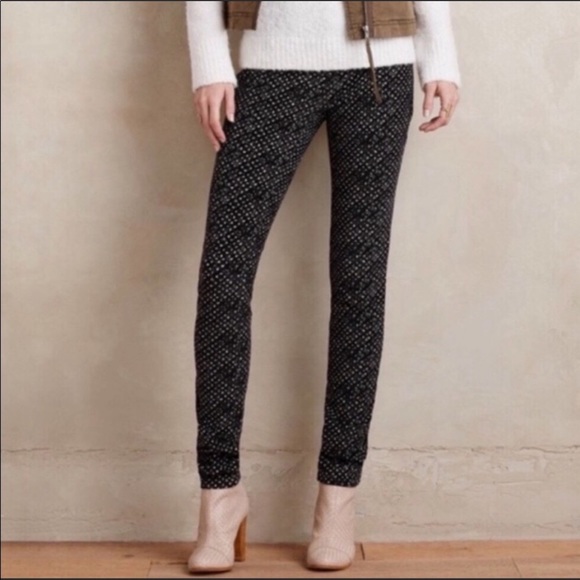 Pilcro and the Letterpress Pants - Pilcro and the letterpress Serif Print Cord Pants